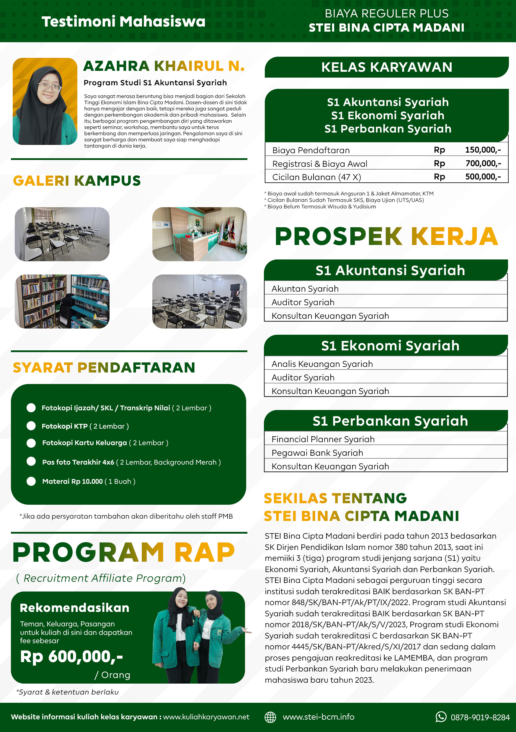Brosur Belakang